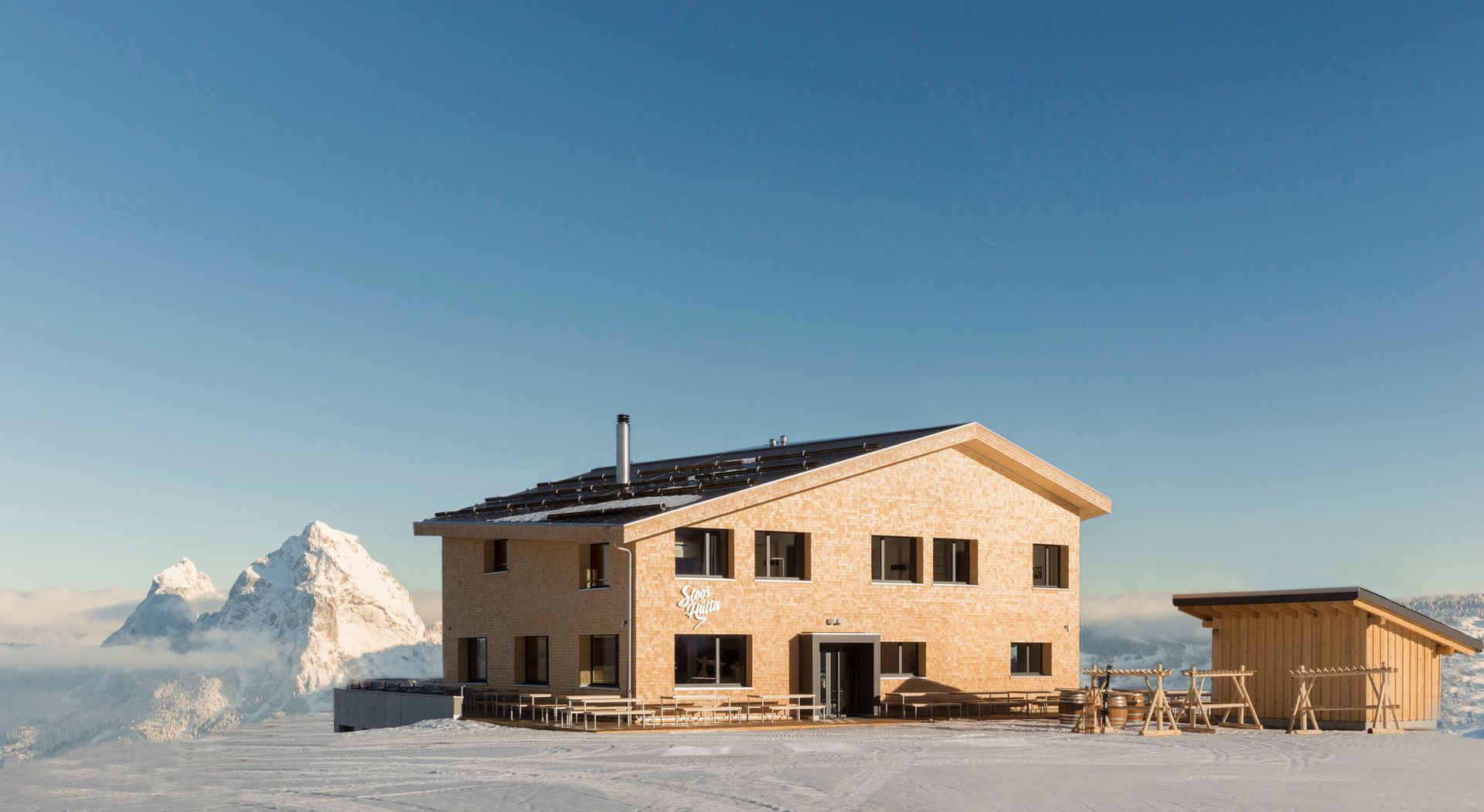 Stoos Hüttä Winter