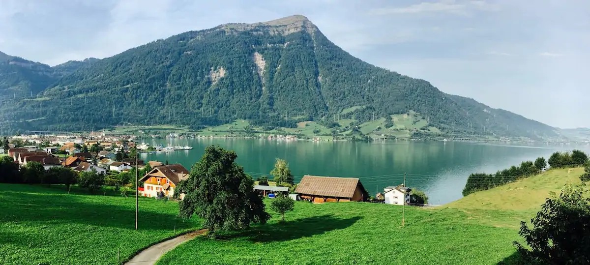Bauernhaus mit traumhafter Seesicht - Aussicht