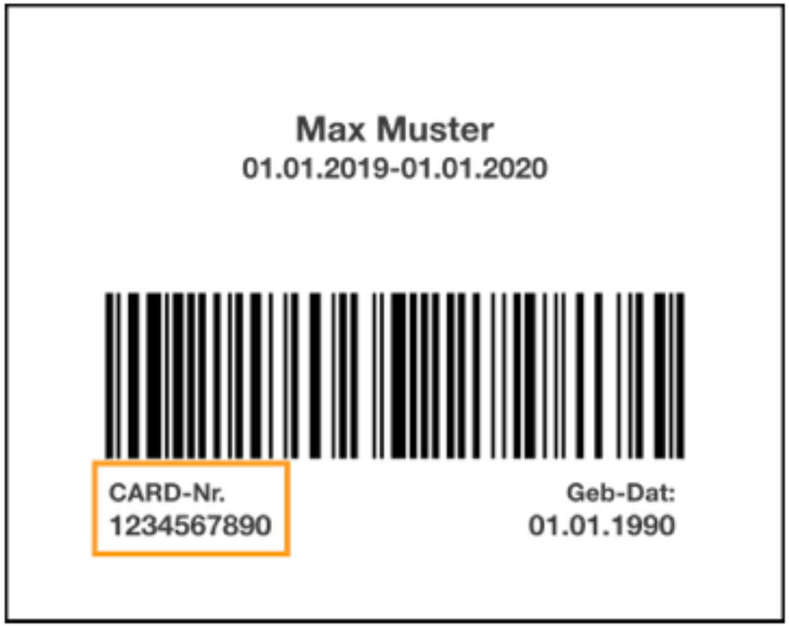 Feratel Card Input Image