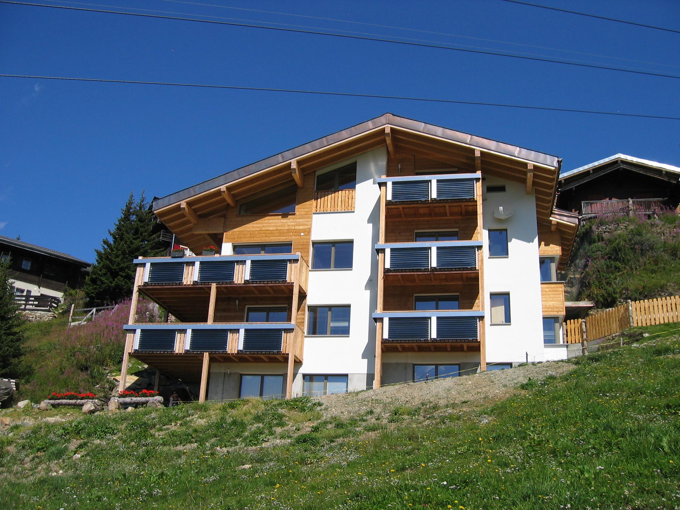 Gletscherfloh EG Süd-Ost - Südansicht Sommer