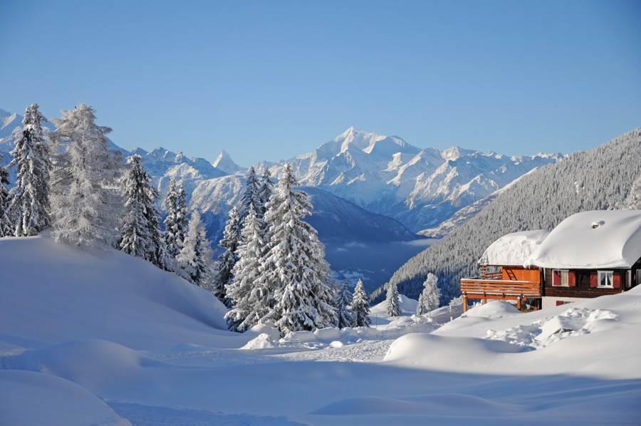 Favorite EG - Chalet Favorite Parterre- Ausblick Südterrasse