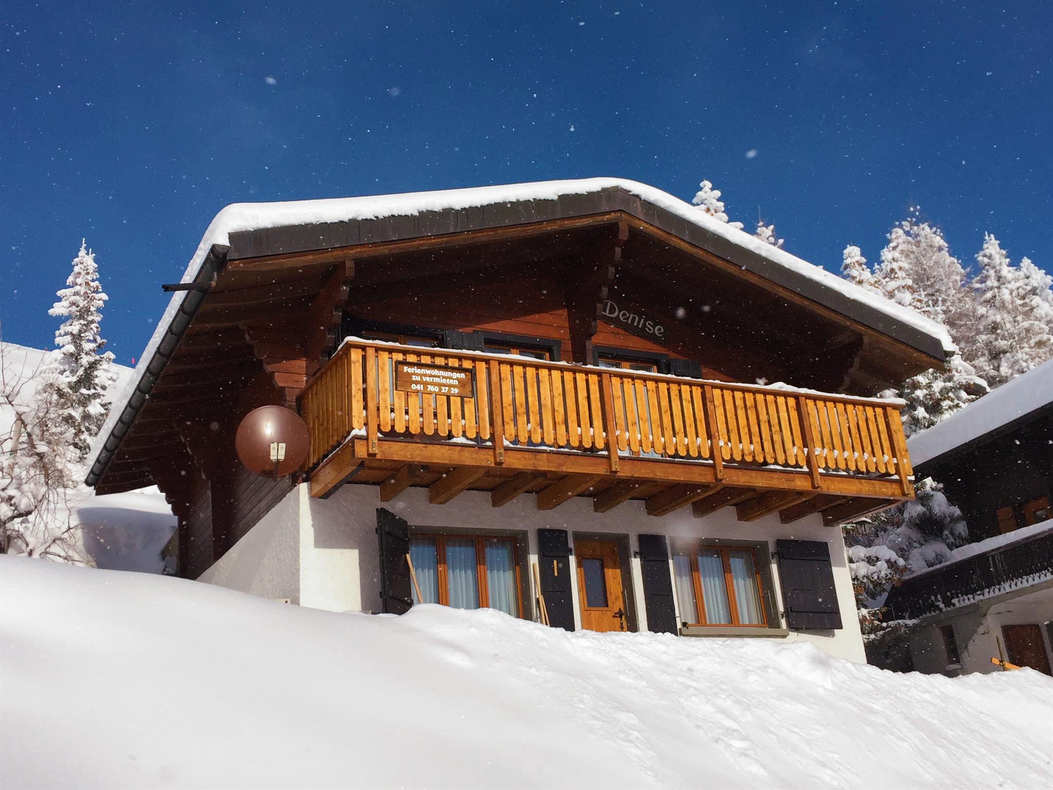 Denise Balkon - Winteransicht