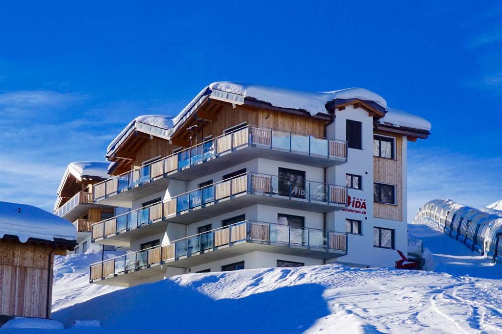 Aida A3 2. OG Süd-West - Winteransicht