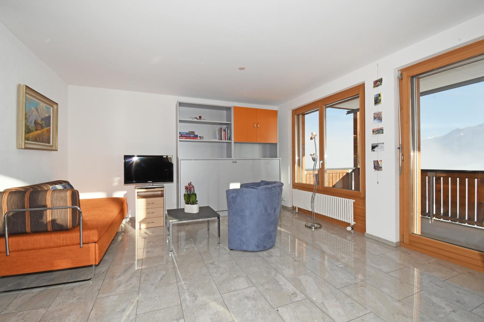 Sophia 1. OG West - Ferienwohnung Sophia 1. Stock West - Wohnzimmer