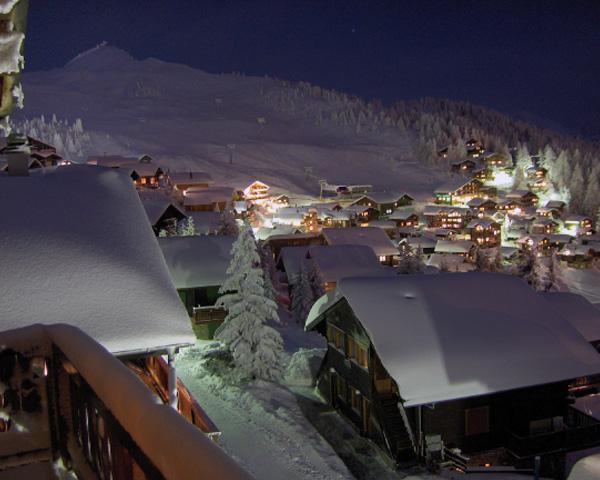 Amethyst 1. OG Süd - Bettmeralp Winter by Night