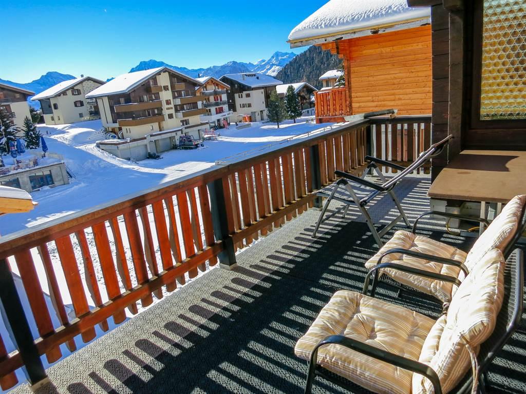 Carina 1. Stock - Balkon Richtung Süden Winter