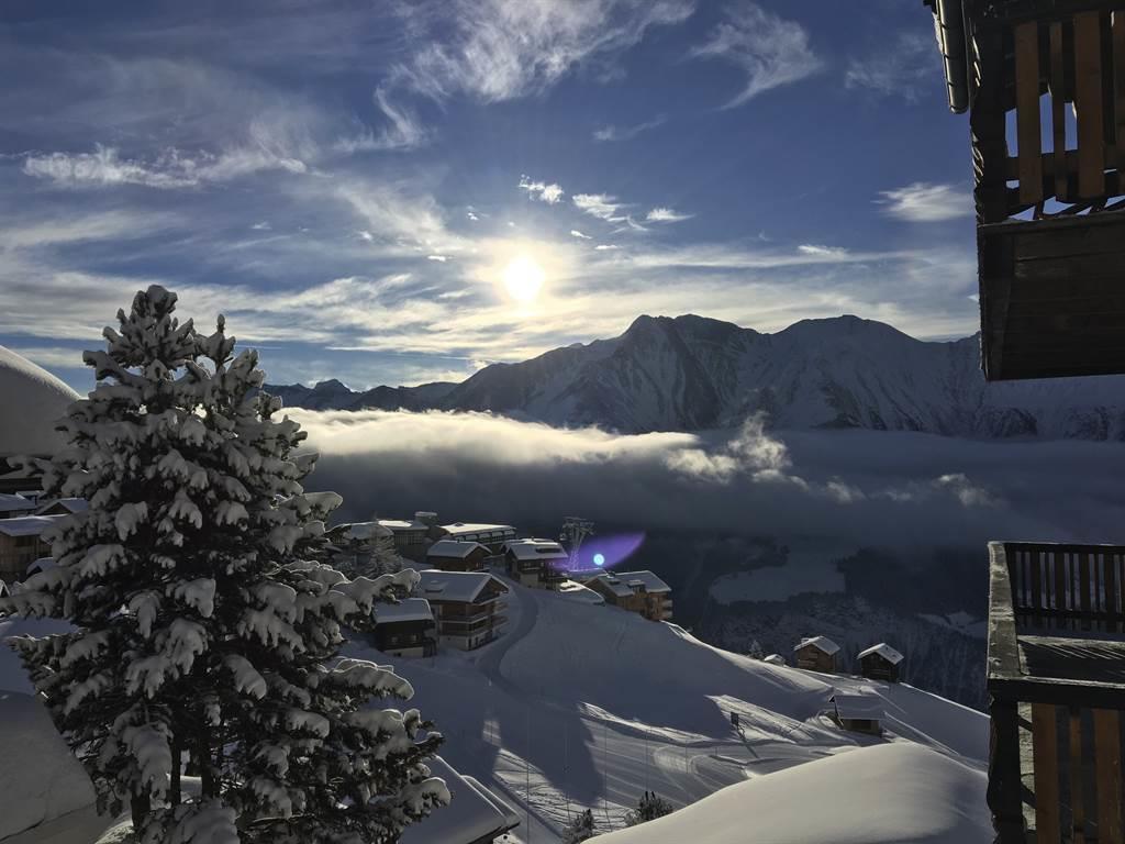 Arvenheim 1. Stock Ost - Aussicht Winter