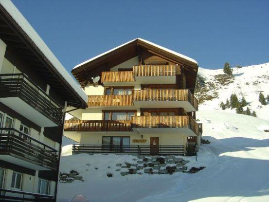 Chamois 4 2. OG Süd-Ost - Aussenansicht Winter