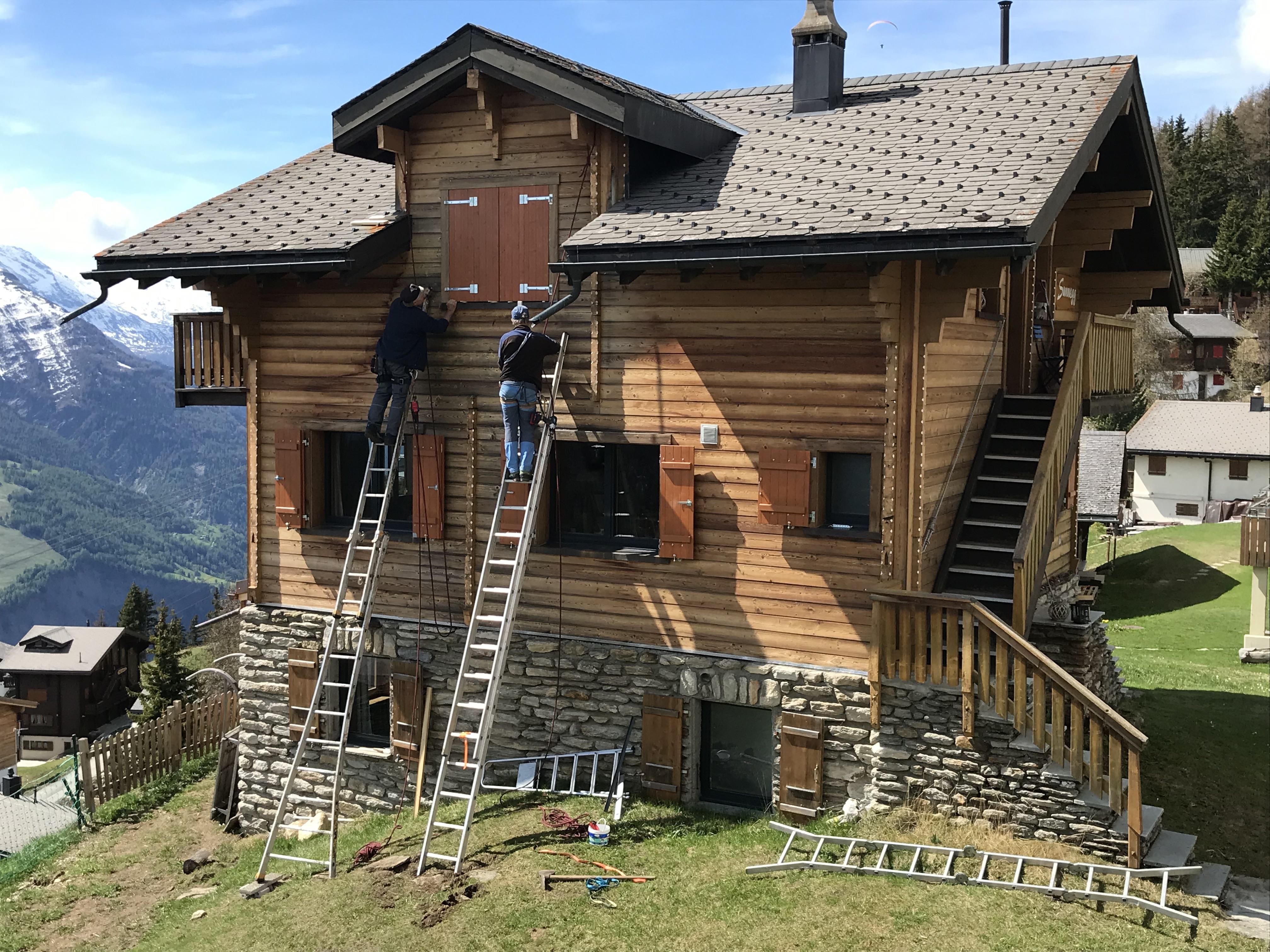 Sunnegg 2. OG Süd - Renovationsarbeiten