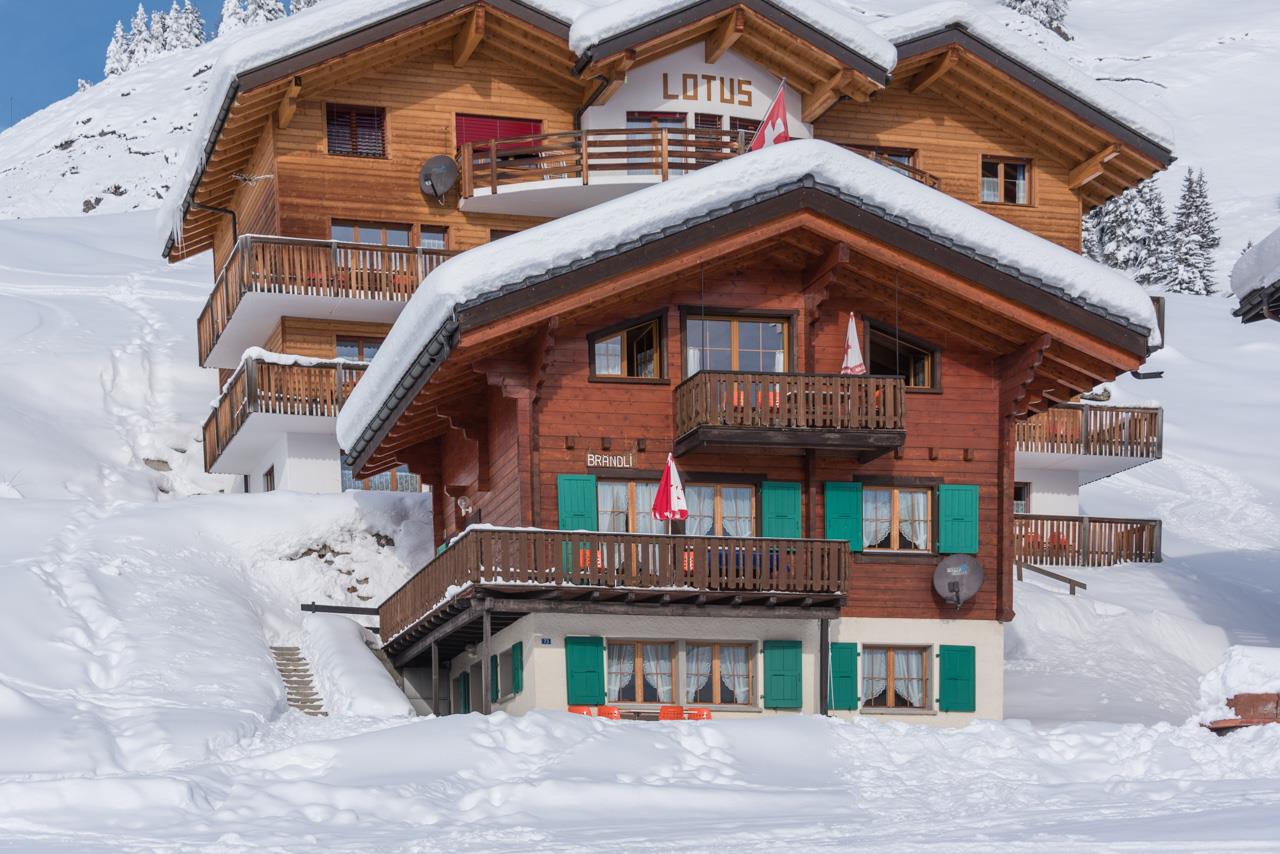 Brändli 1. Stock - Aussenansicht Winter 1