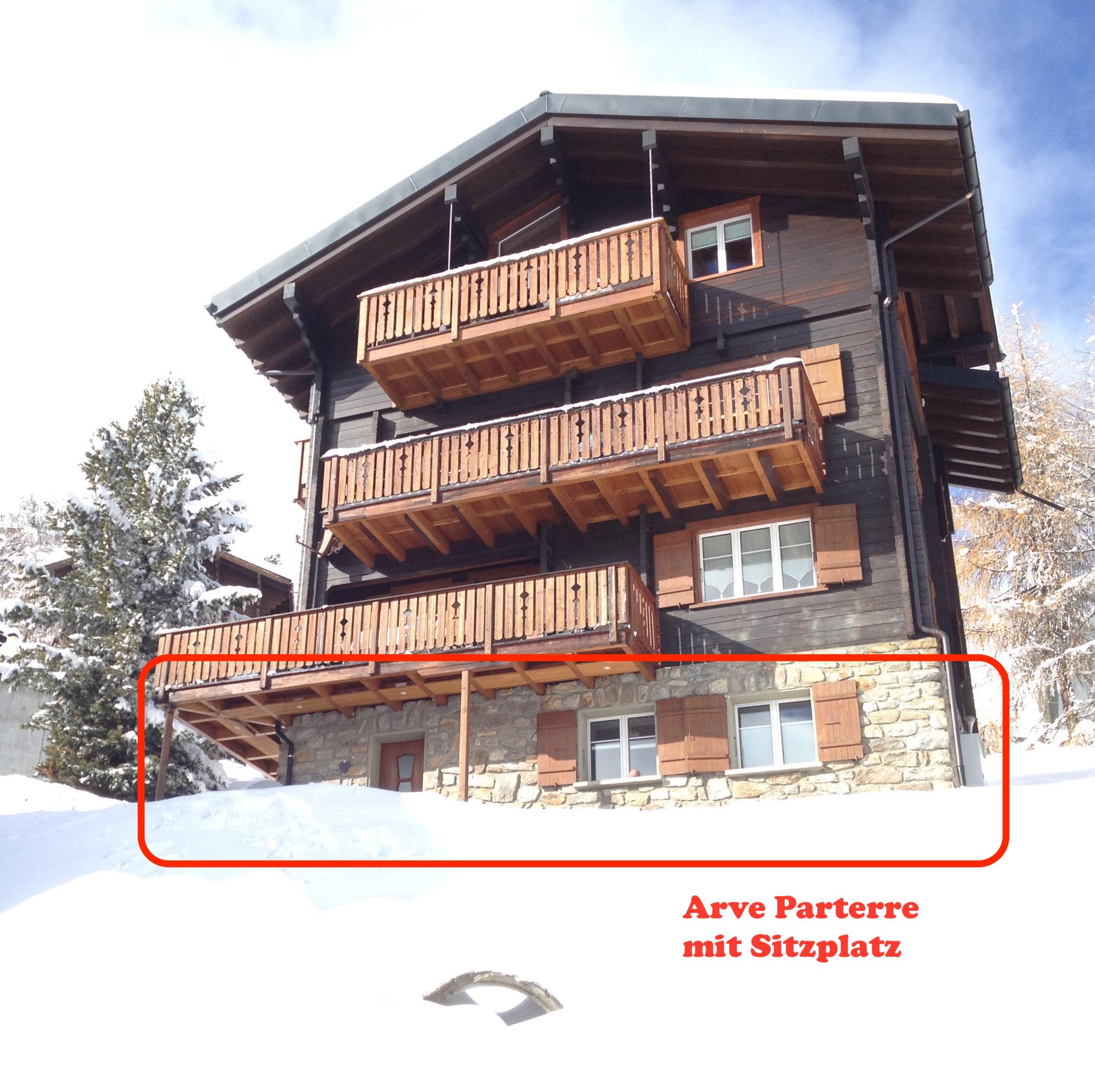 Arve Parterre - Ansicht Süd