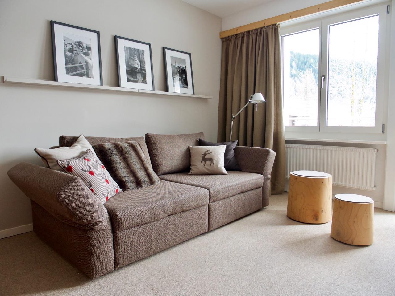 Milimatta 2 1. OG Süd - Wohnung Sofa