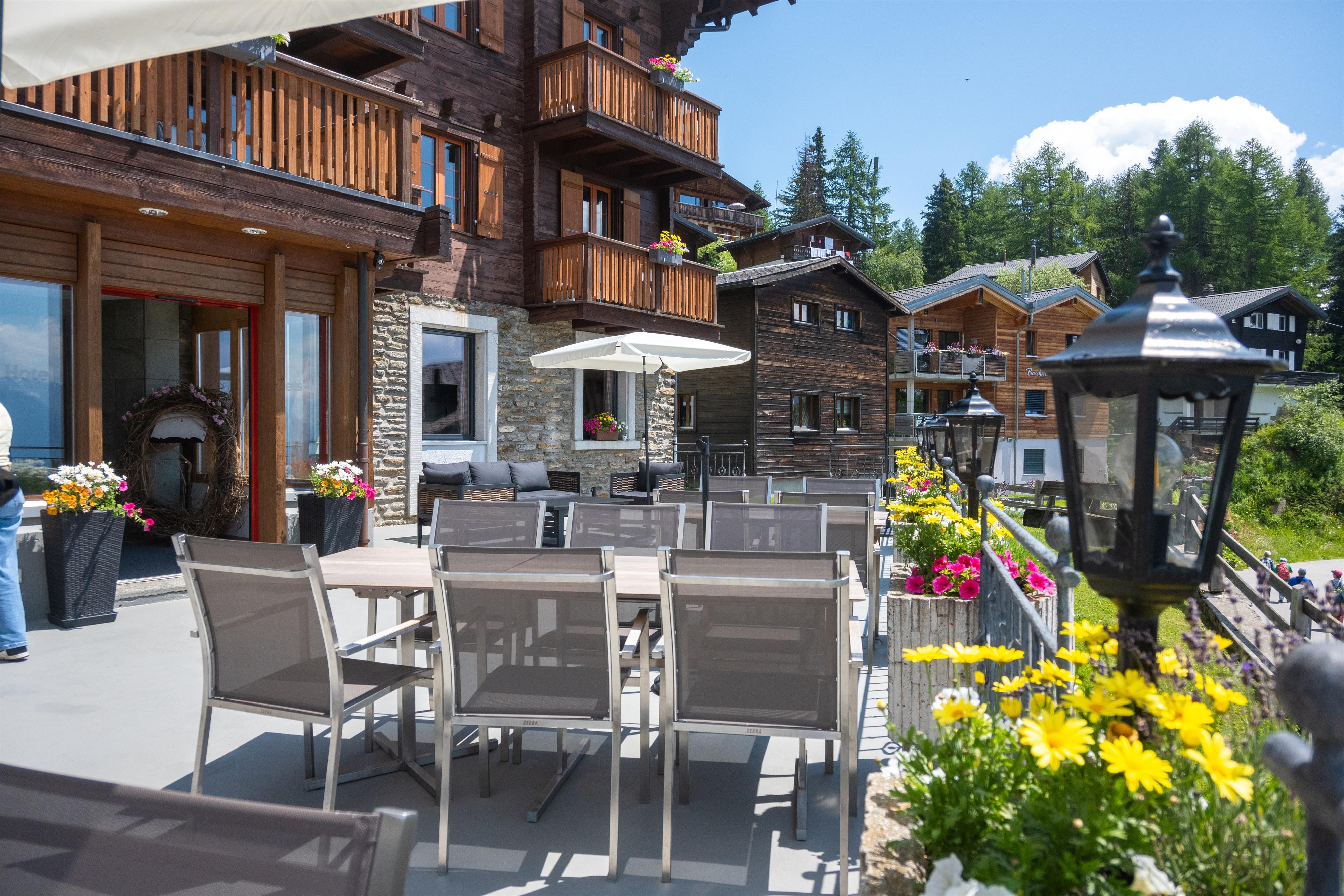 Hotel Aletsch - Terrasse