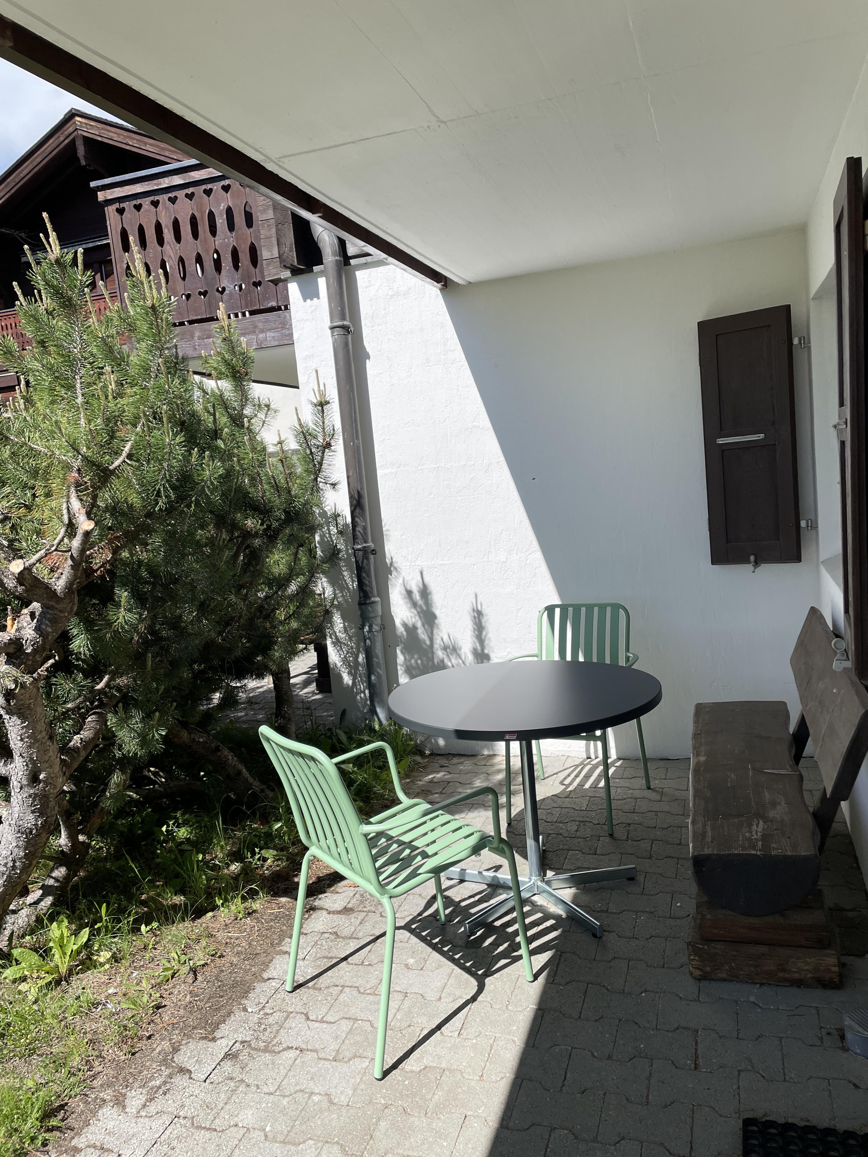 Vieux Valais B Jahn - Aussensitzplatz