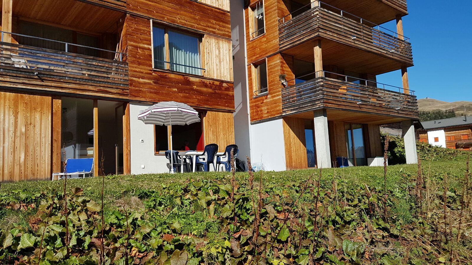 Perle des Alpes (Rusch) - Wohnung Aussenansicht 1