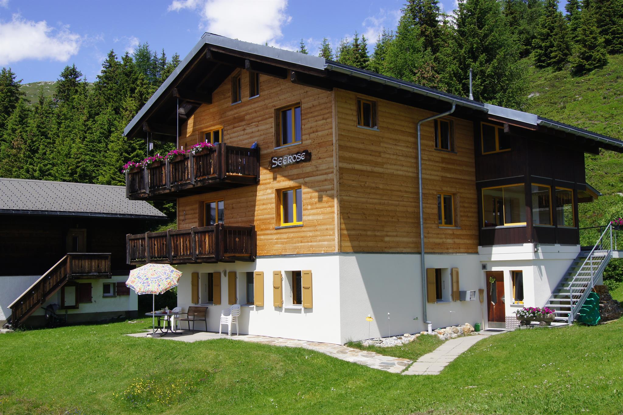 Seerose Parterre Wohnung - Südost Ansicht