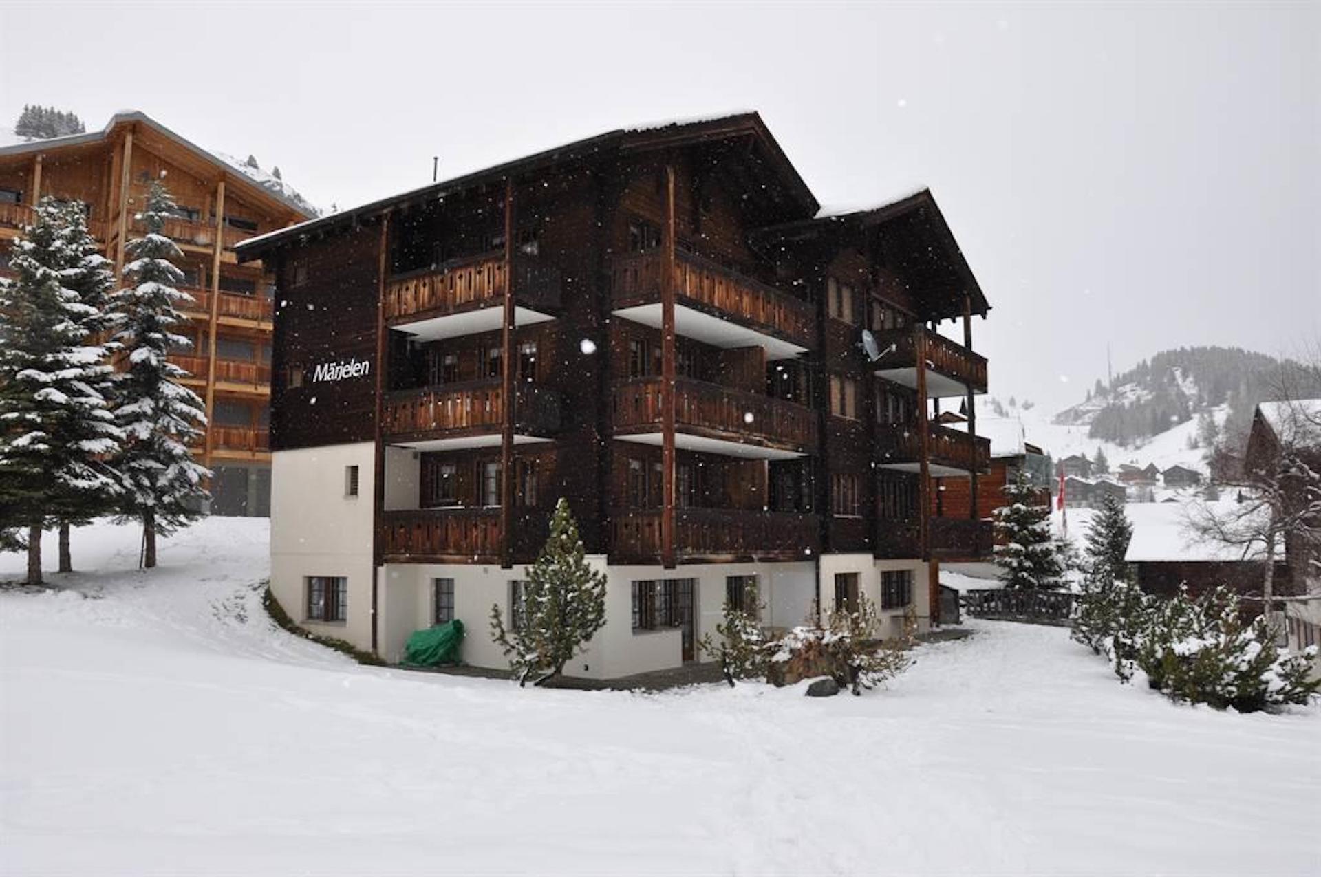 Märjelen 2. Stock West - Ansicht Süd-West 2