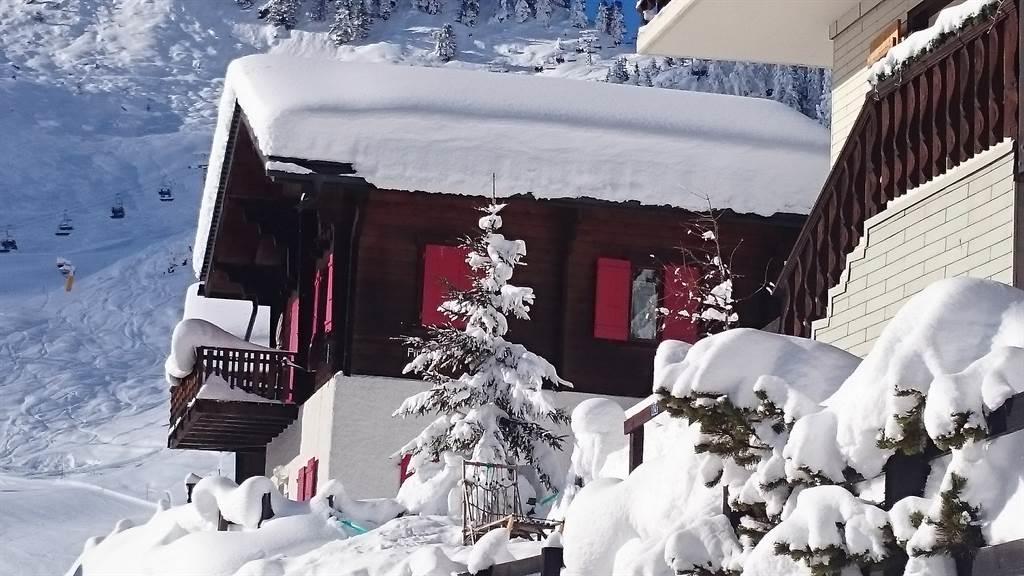 Piccolo 1 Parterre - Aussenansicht Winter