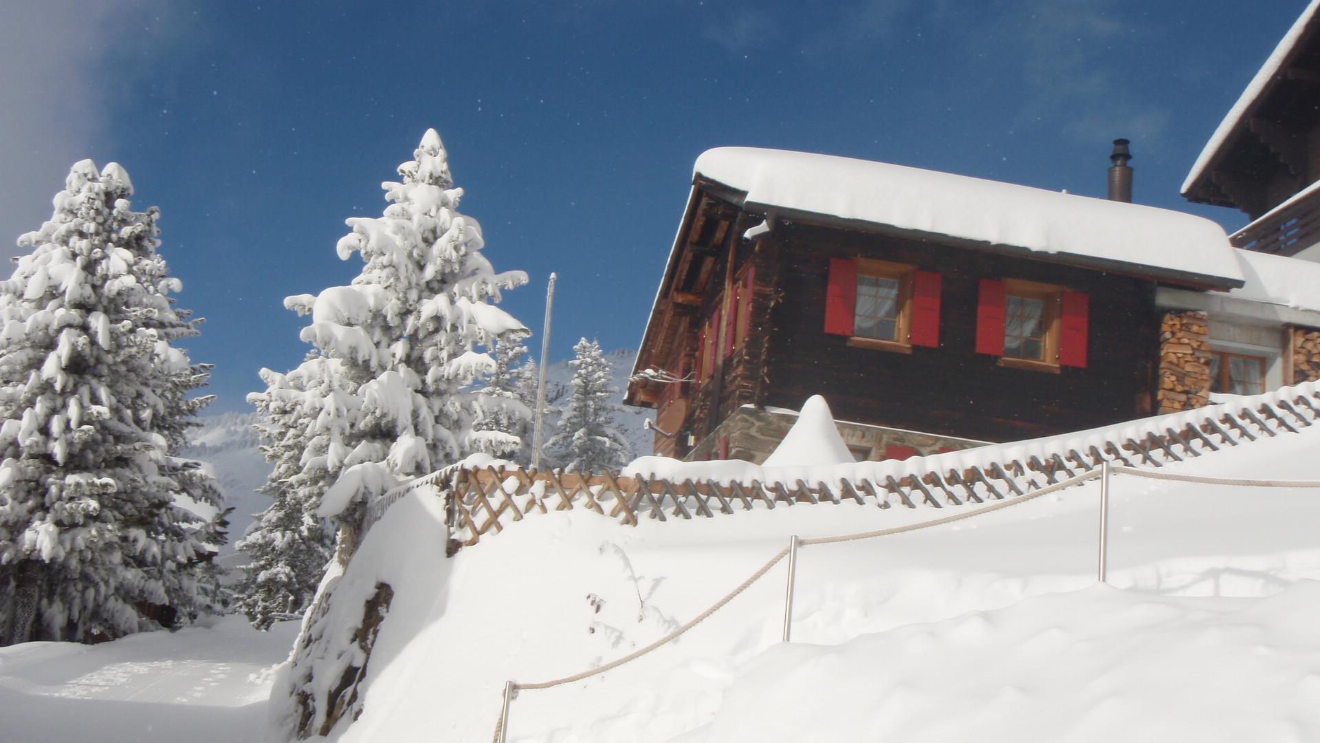 Biel Gabriel - Aussenansicht Winter 2