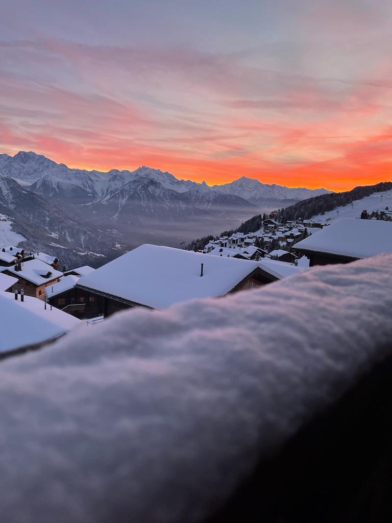 La Montanara 1. OG West - Abendrot vom Balkon