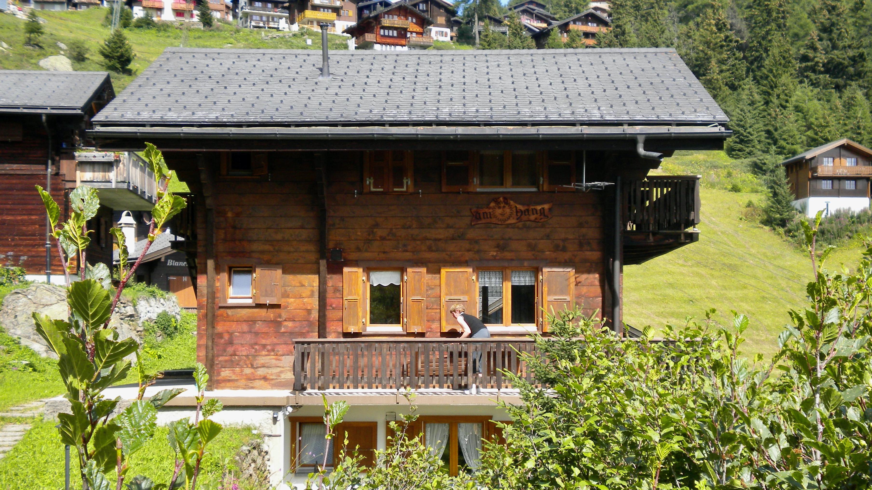 Am Sonnenhang (Landwehr) - Chalet am Sonnenhang im Sommer