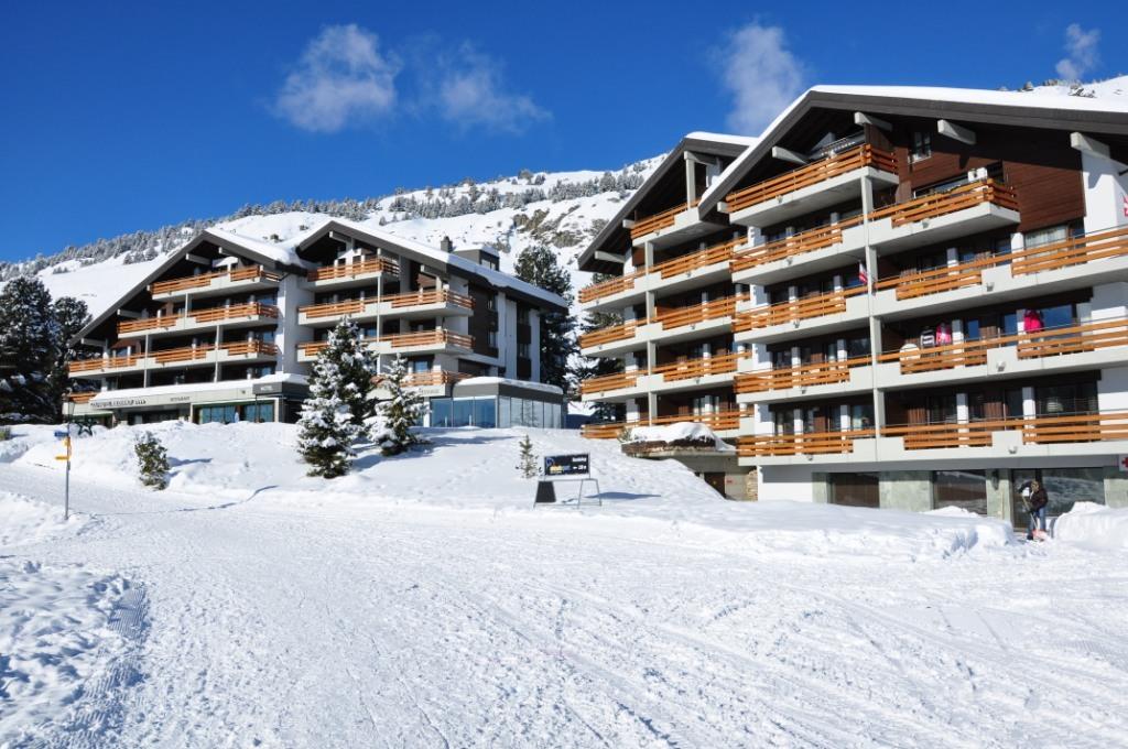 Riederhof B 464 4. Stock - Außenansicht Winter