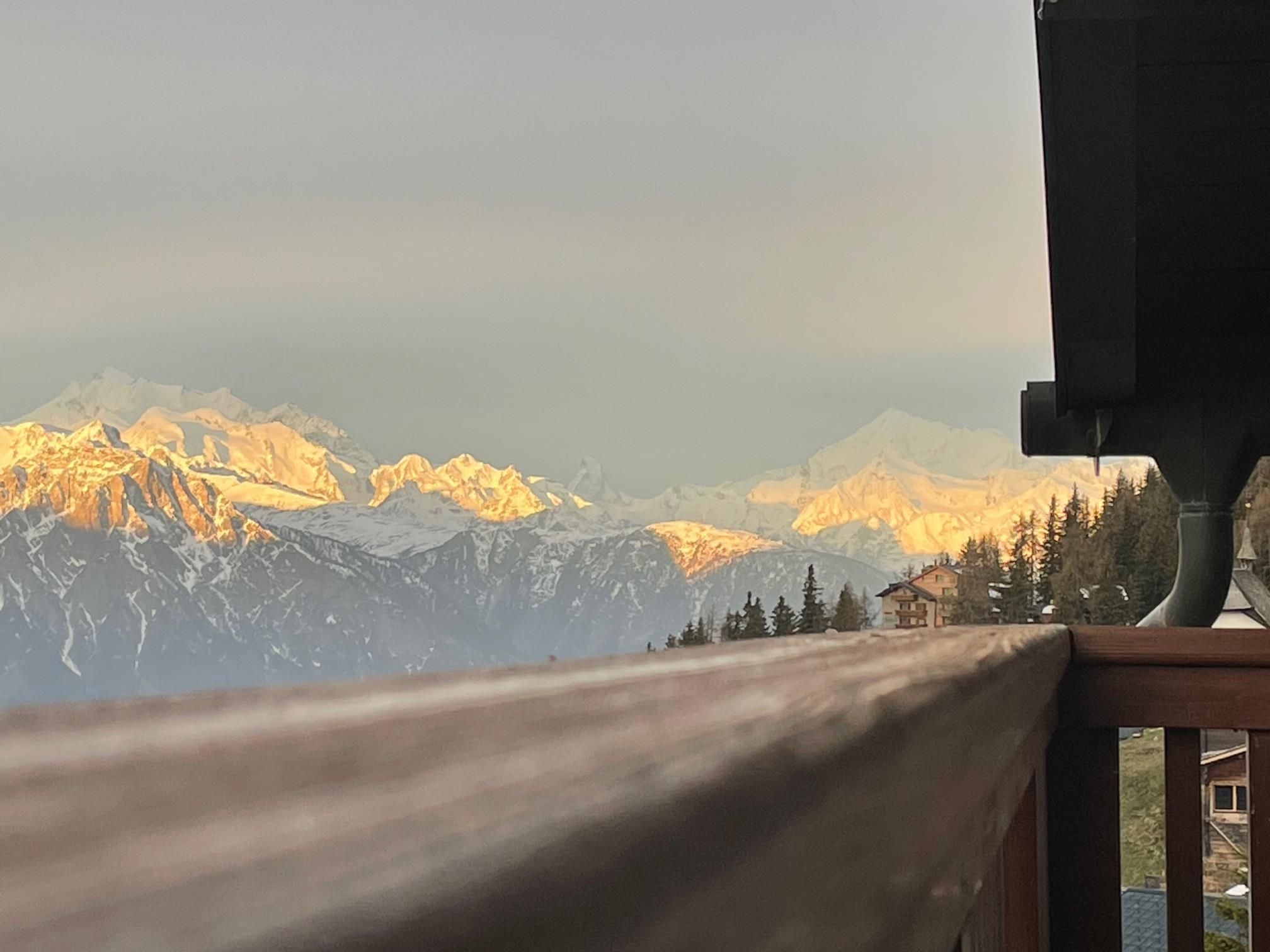 Les Graces (Brunner) - Blick Richtung Matterhorn