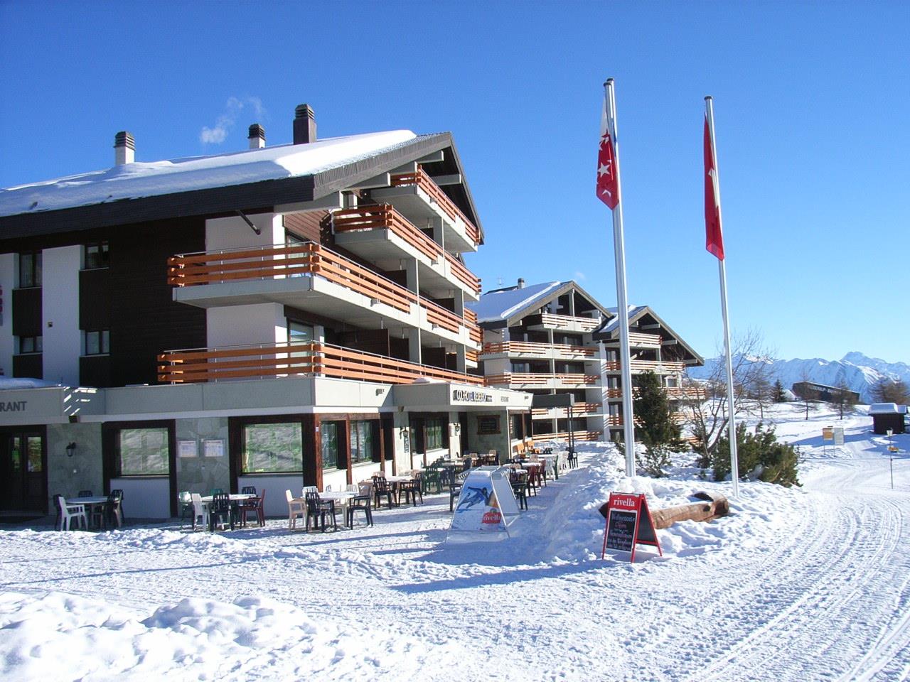 Riederhof B 359 3. Stock - Aussenansicht Winter