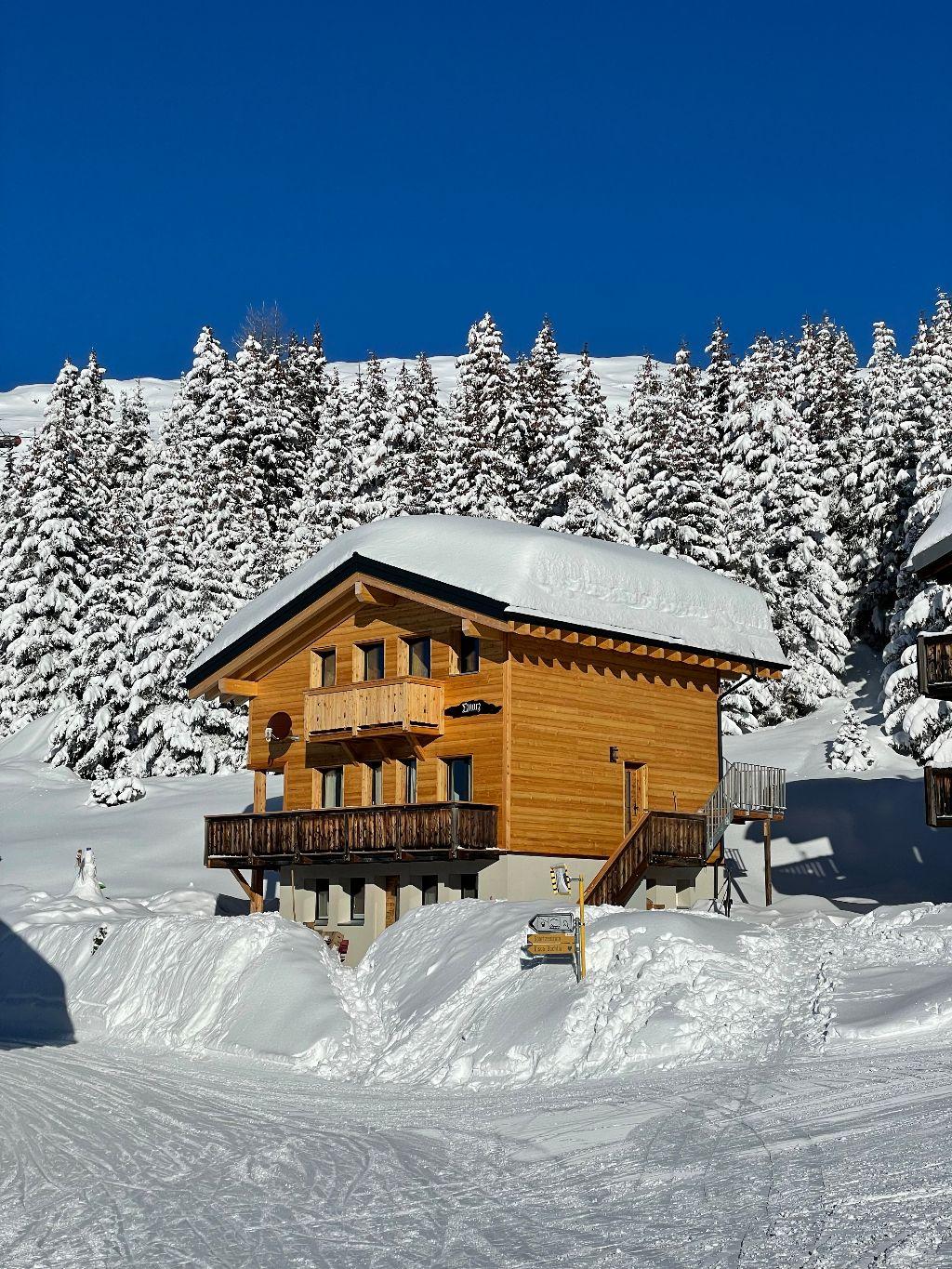 Quarz EG Süd - Chalet Winter aussen