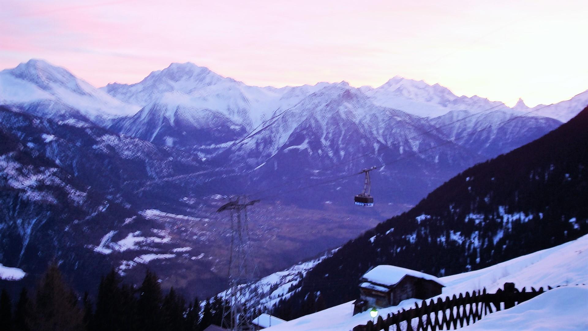 Vergissmeinnicht Parterre - Blick von der Terrasse