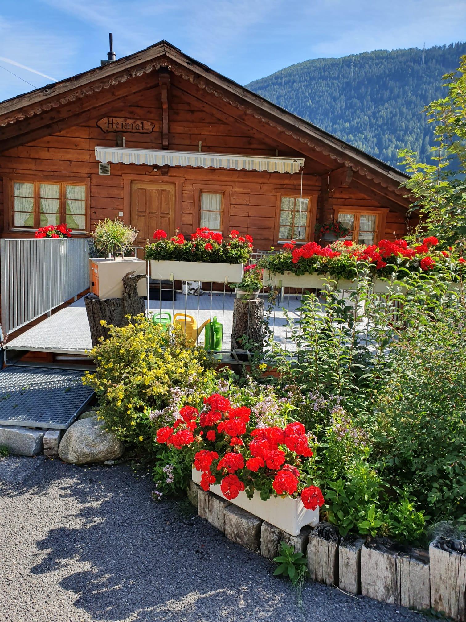Heimat - Eingang zur Ferienwohnung