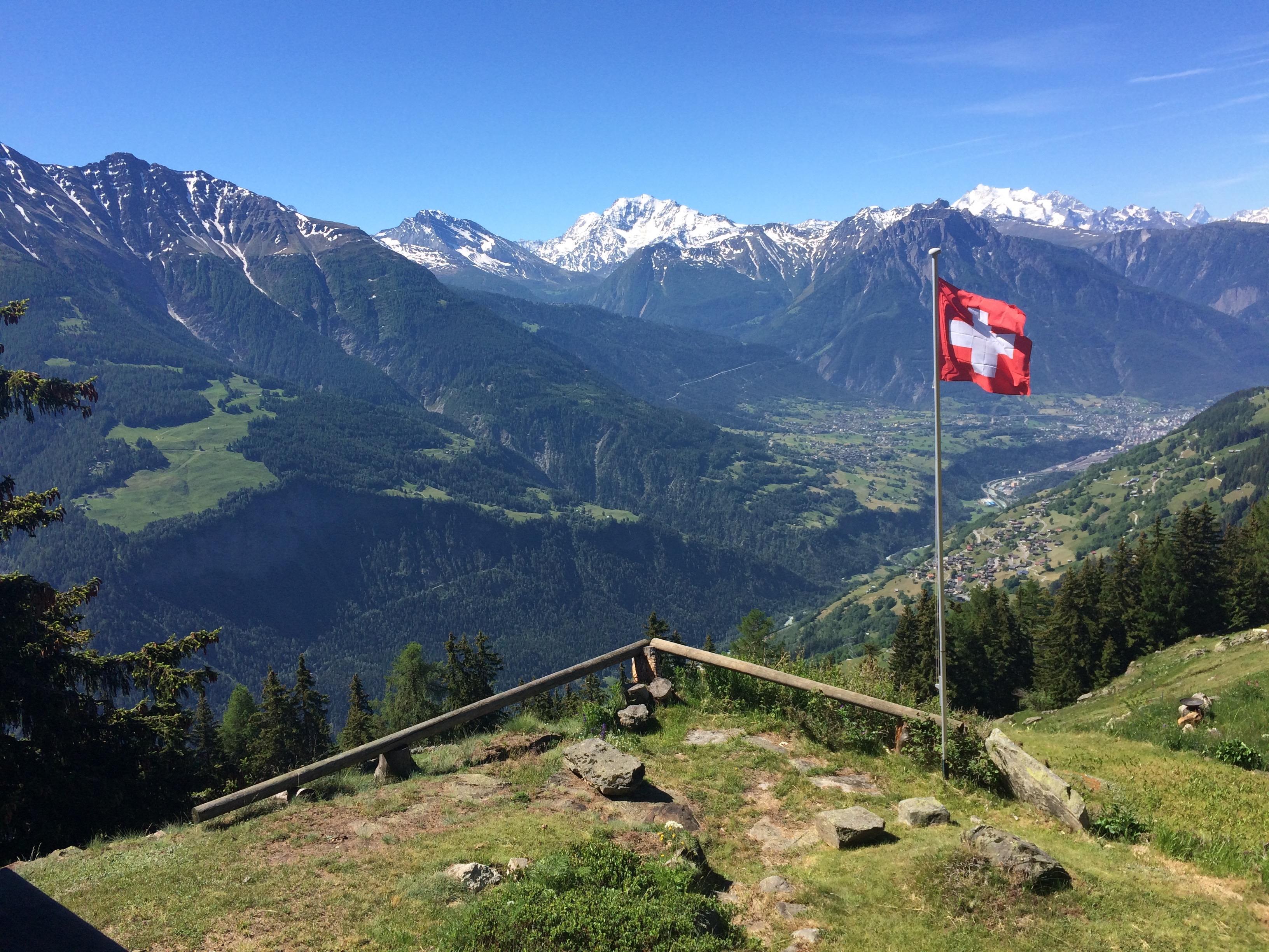 Balfrin OG - Talsicht Sommer
