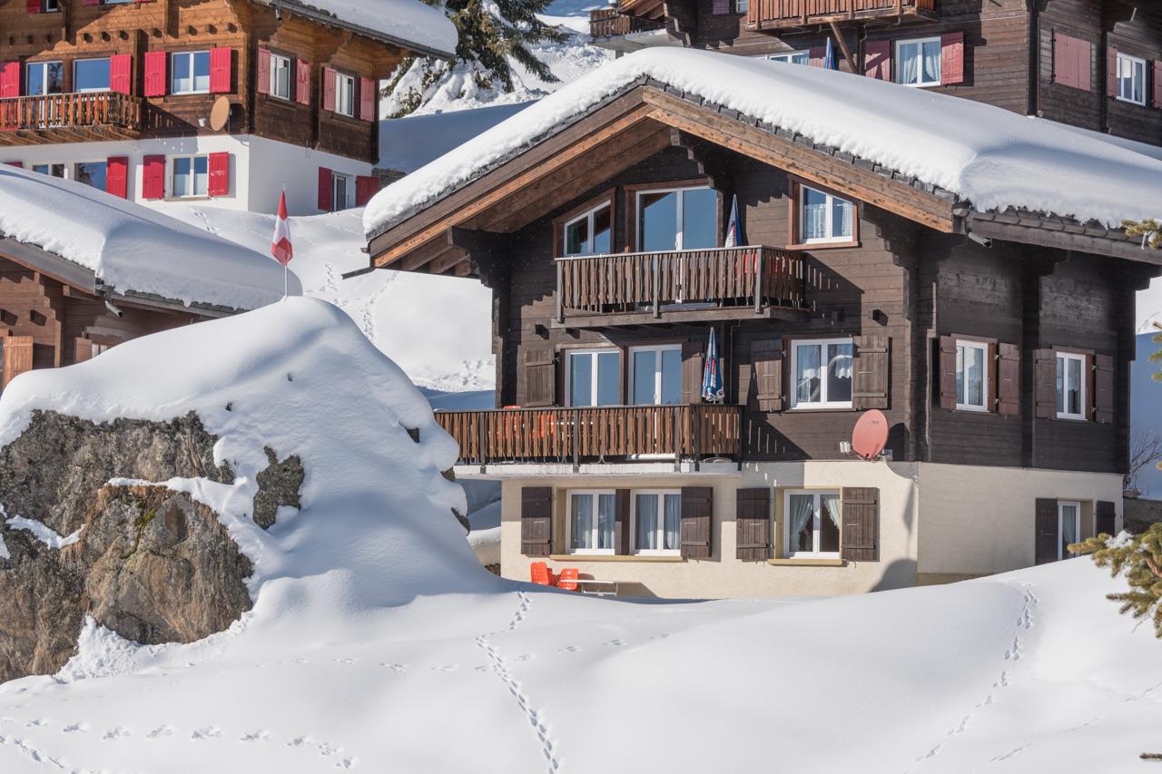 Felsheim Parterre - Aussenansicht Winter 1