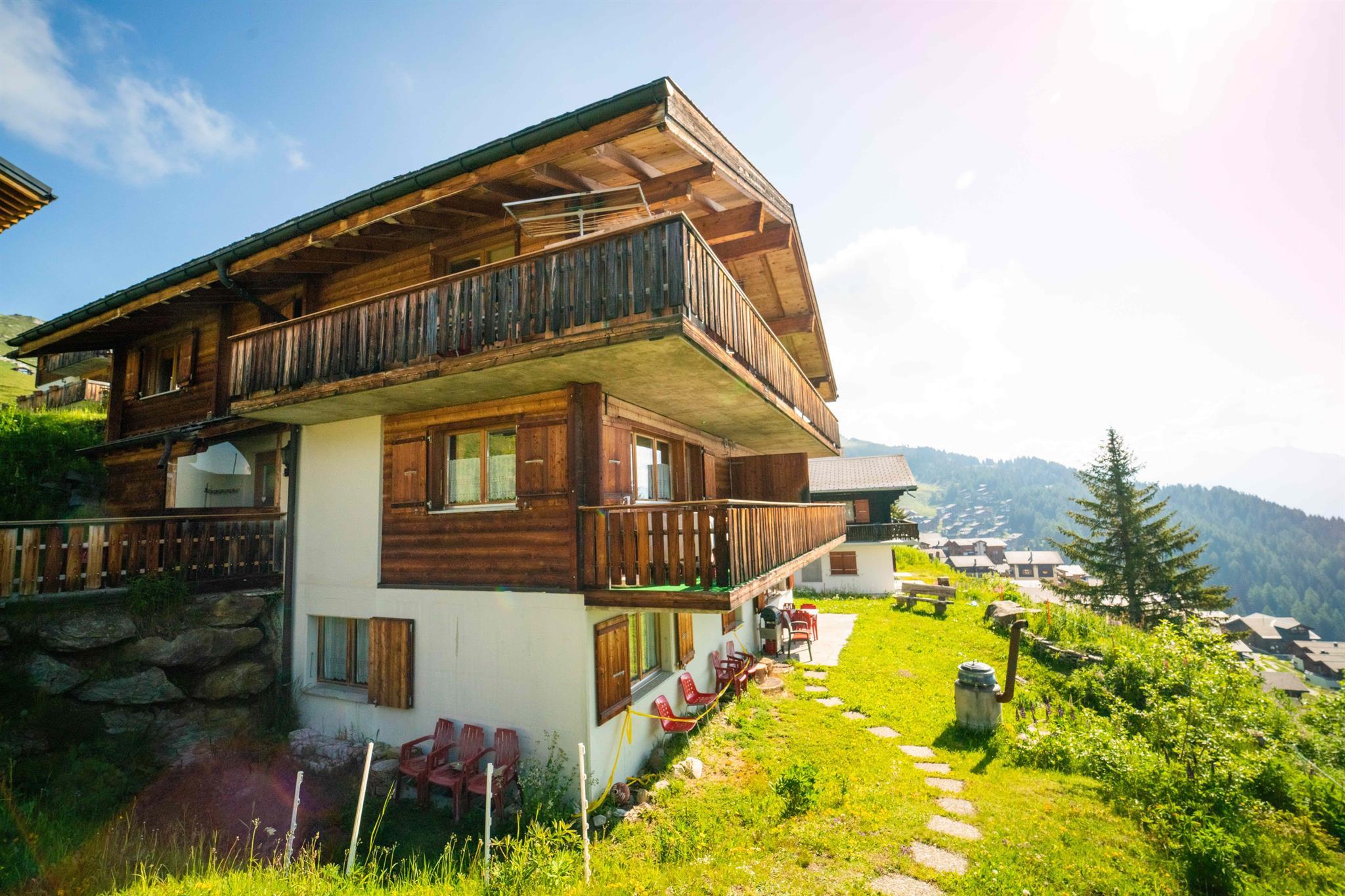 Bellevue Parterre - Bellevue Westansicht