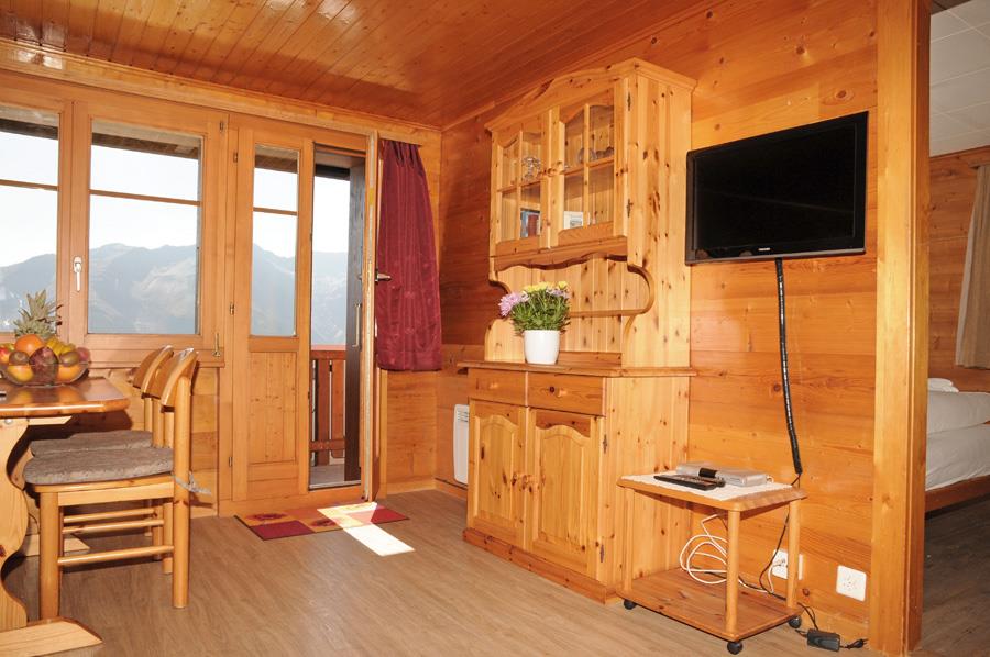 Thymian 1. Stock West - Chalet Thymian 1. Stock West - Wohnzimmer