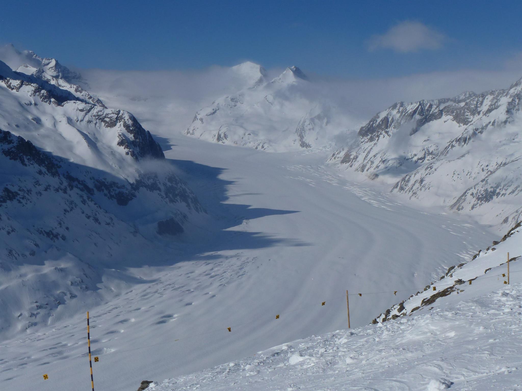Bärgfee - Süd/West - Grosser Aletschgletscher Winter