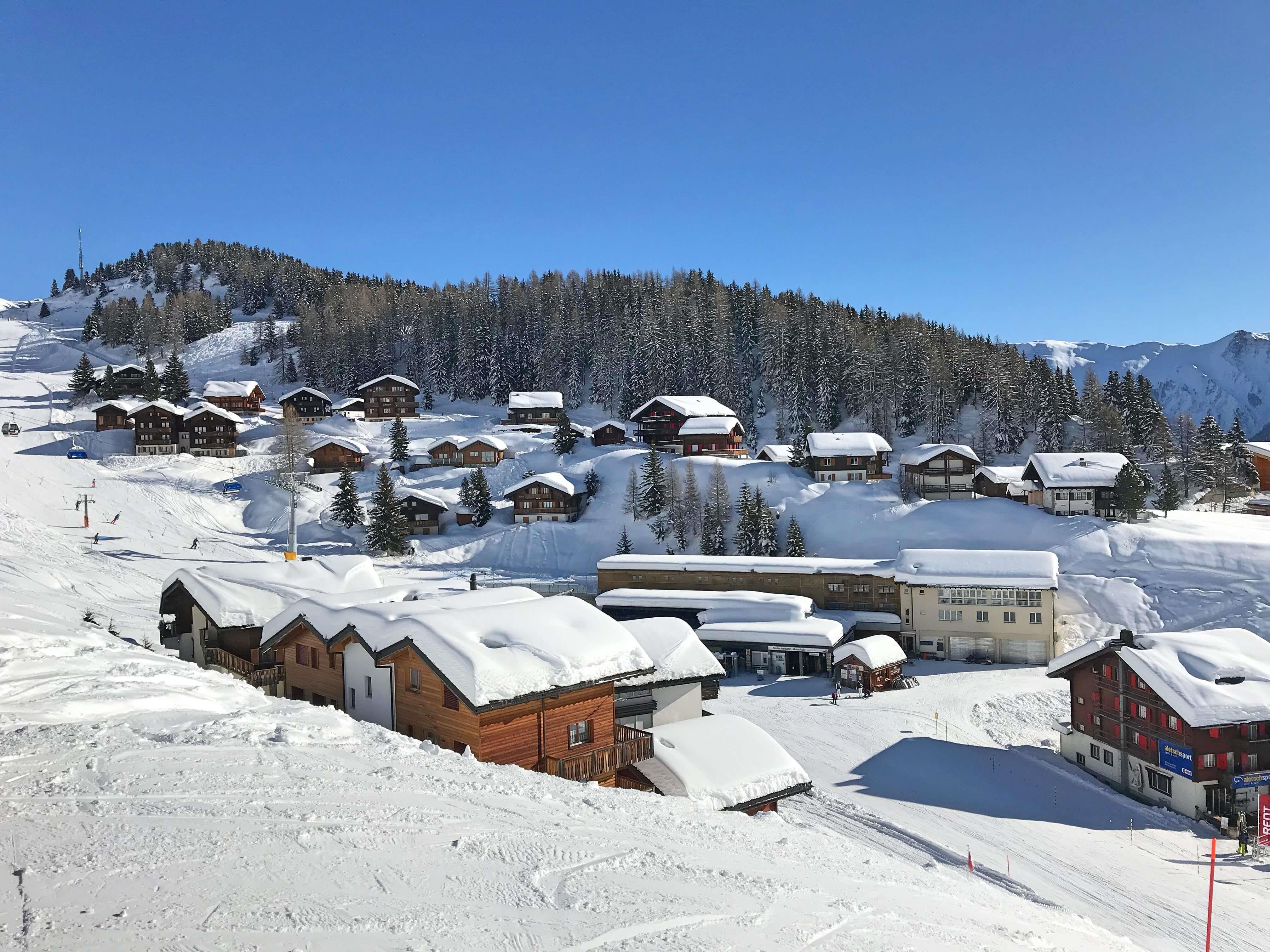 Sonnenhalde C/12 - Ausblick auf Moosfluh
