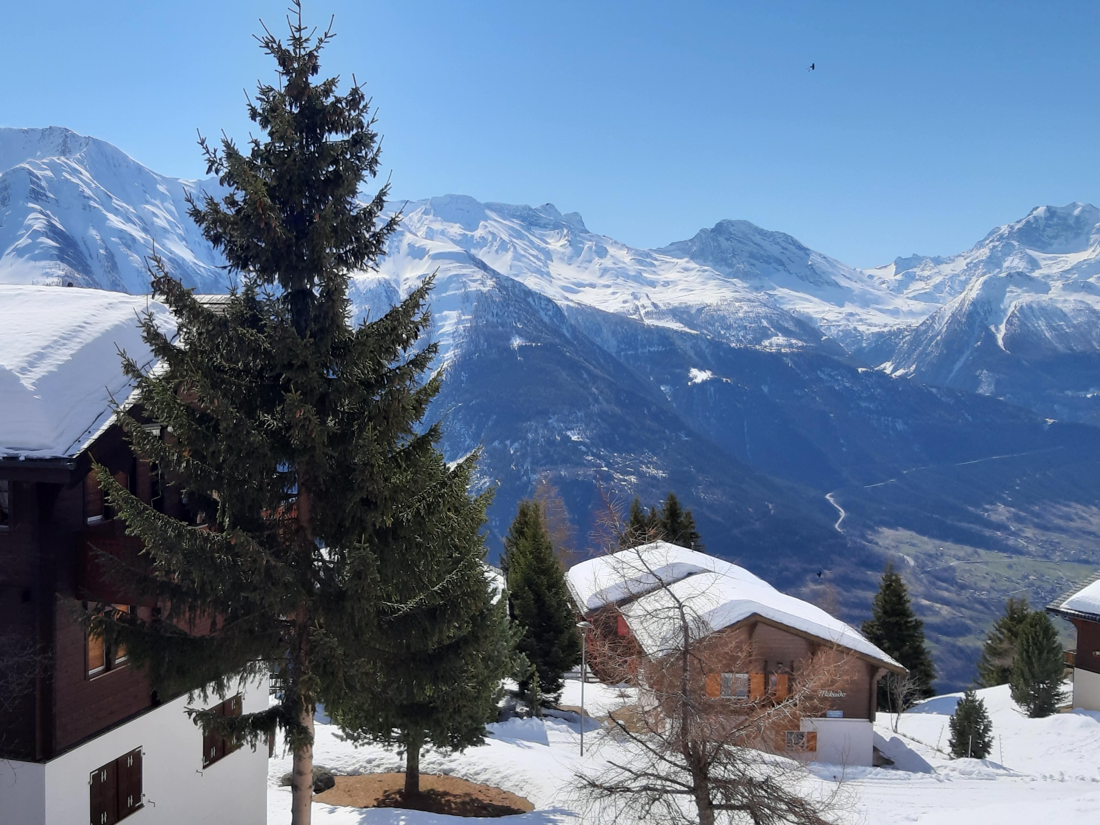 Vieux Valais A Ost 7 - Aussicht Balkon