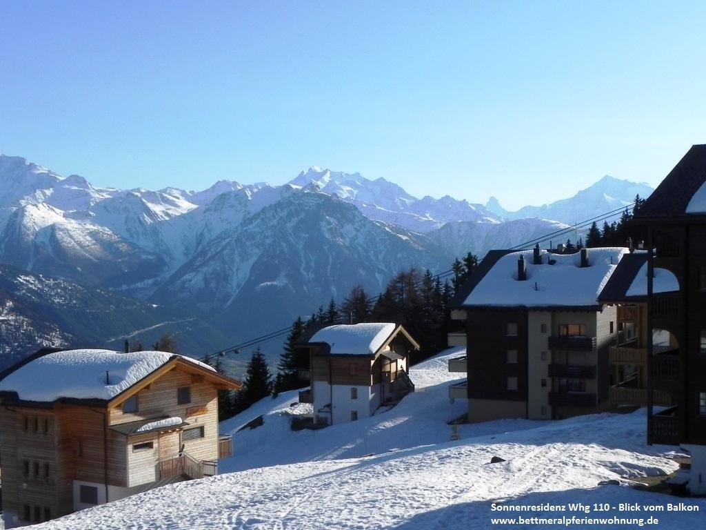 Sonnenresidenz 110 - Balkonblick zum Matterhorn