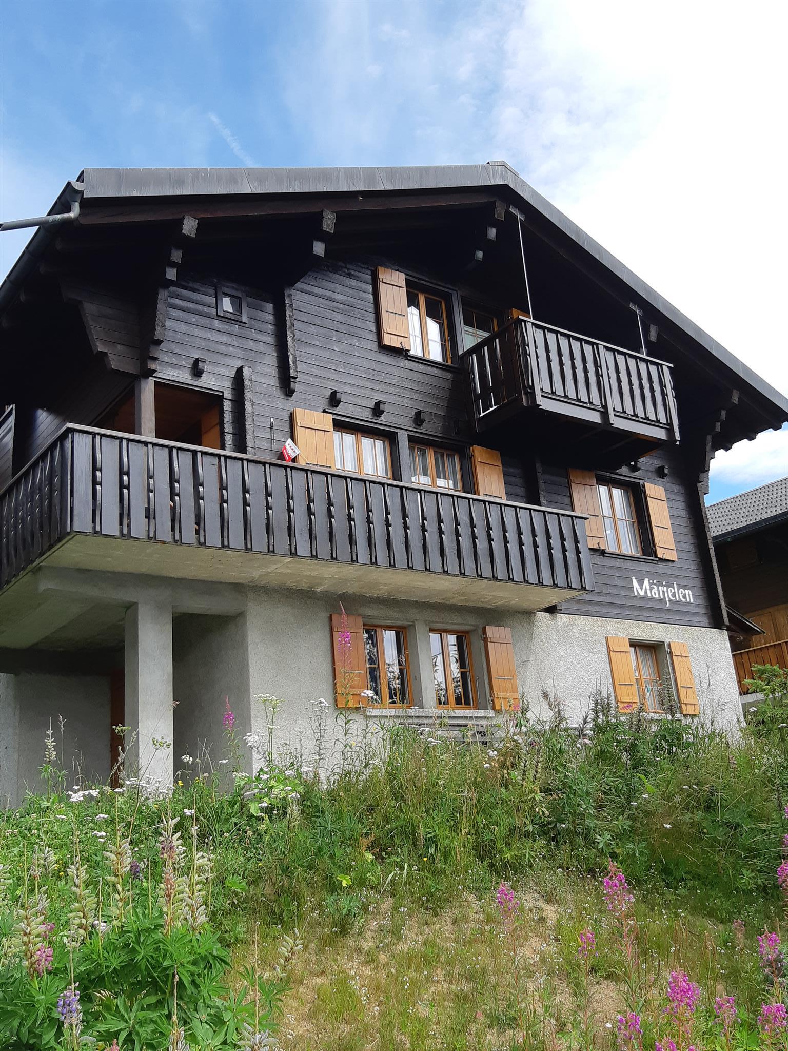 Märjelen 2. OG Nord-Süd - Märjelen Aussenansicht Sommer