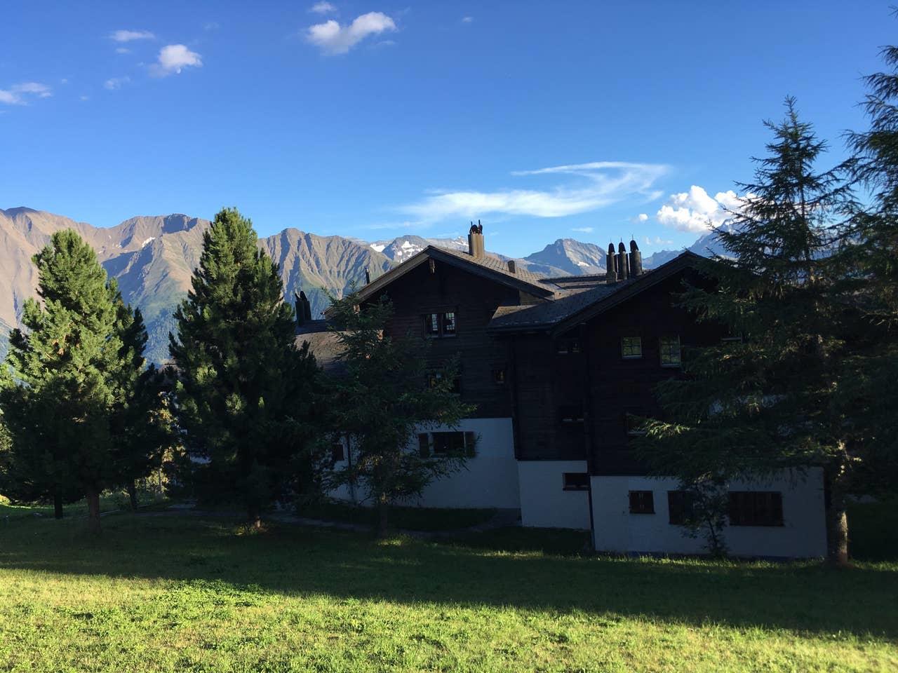 Vieux Valais B Hoelper - Haus Nordseite