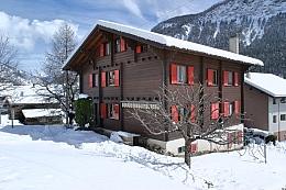 Mühlematte 1. Stock - Aussenansicht Winter_