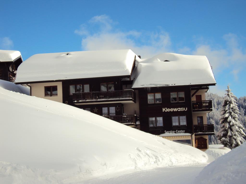 Kleewasu 2. OG Süd - Aussenansicht Winter