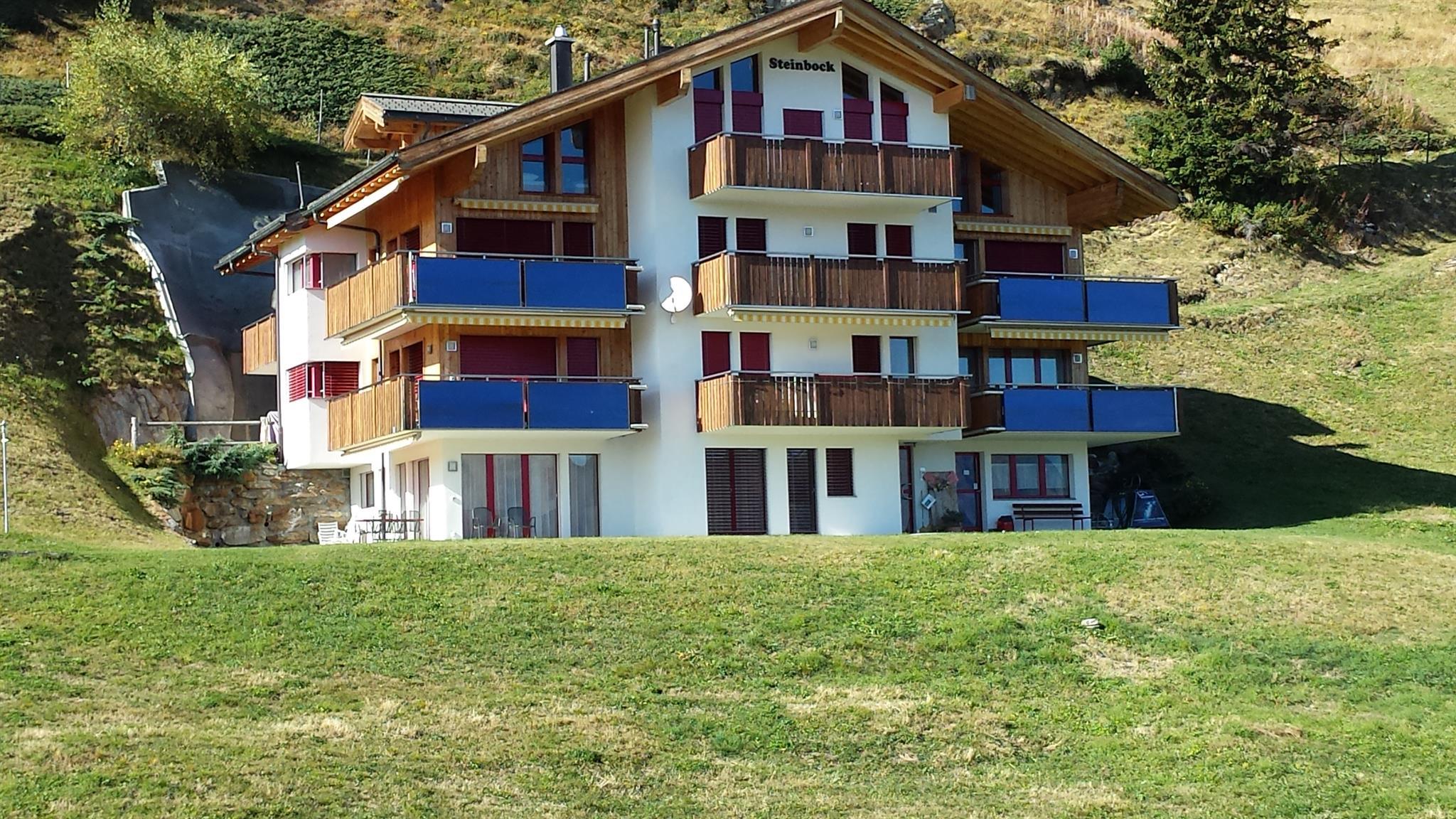 Alpenhaus Steinbock 1. OG Ost - Haus Steinbock, Ansicht gegen Norden