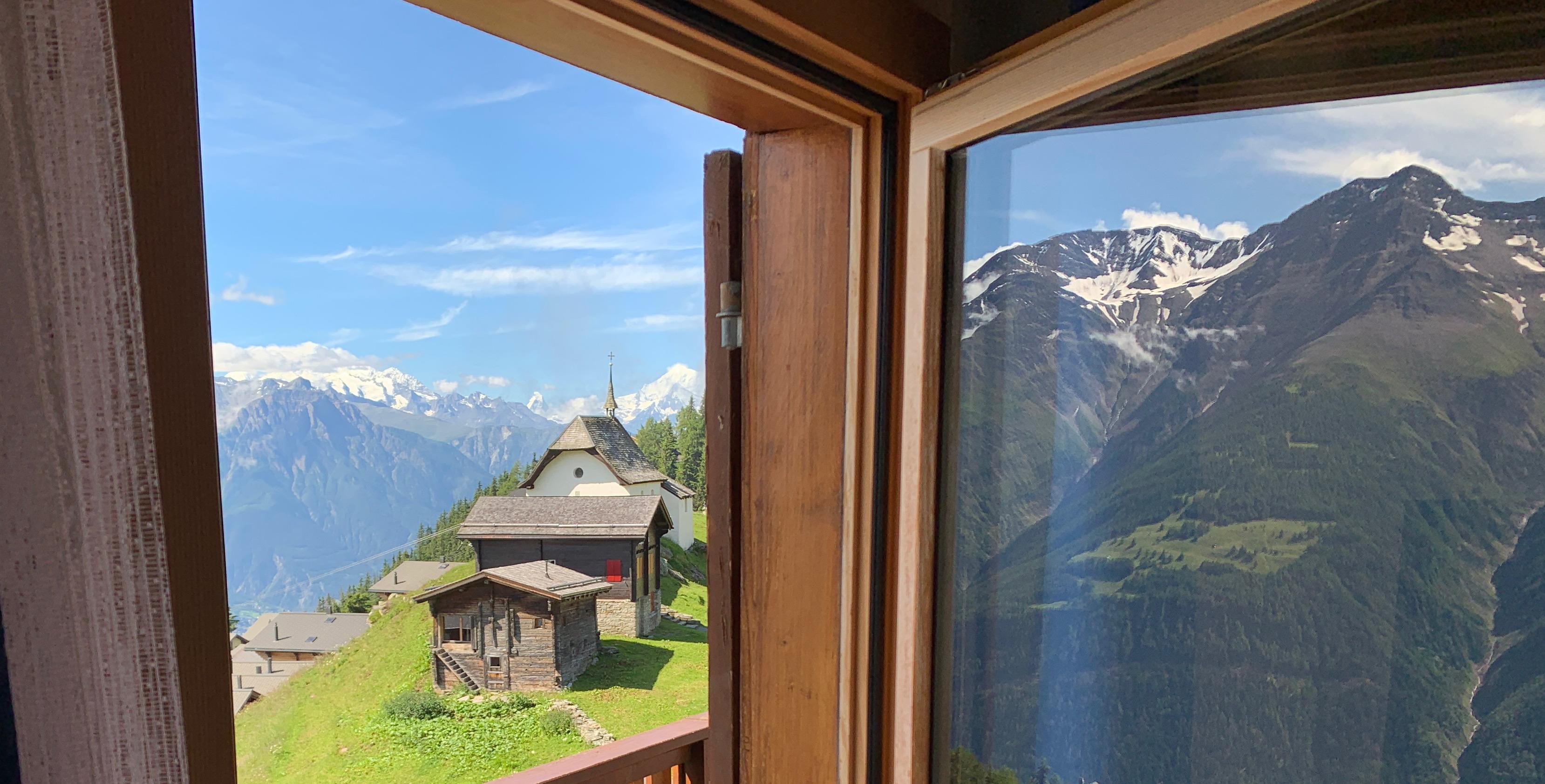 Weisshorn 4 2. OG West - Chalet Weisshorn Ausblick