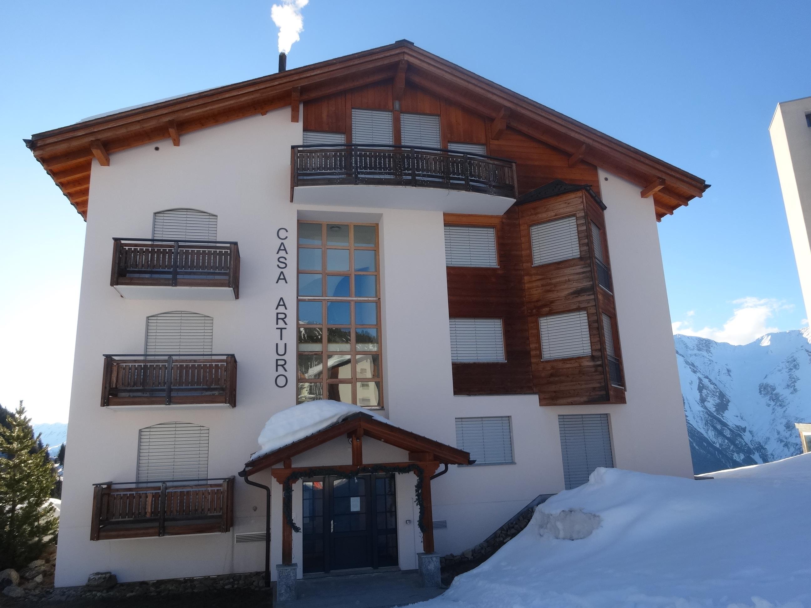 Casa Arturo Aletsch Service - Casa_Arturo_Aussenasicht_Winter
