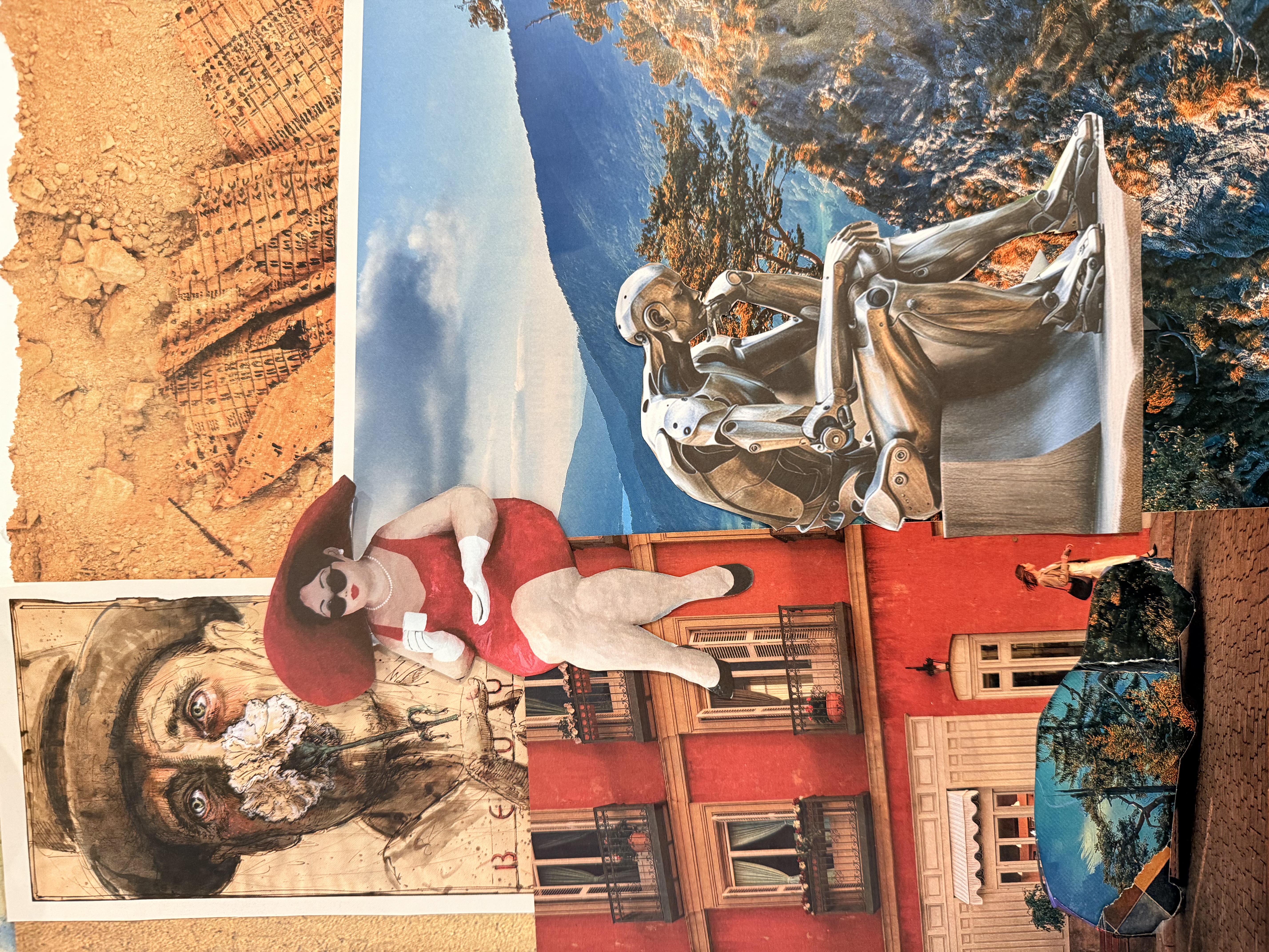 Collage Medium Papier