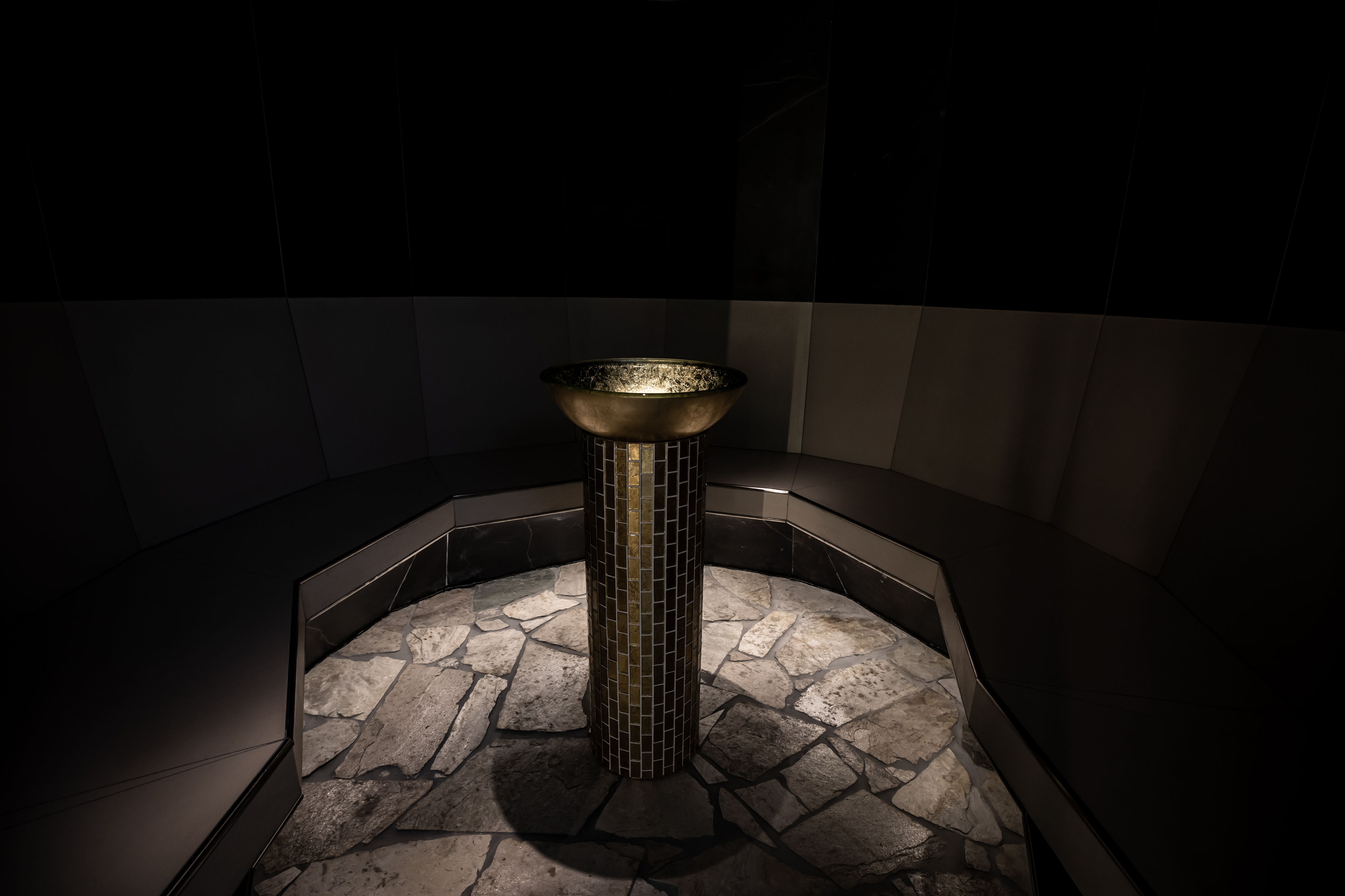 Dampfbad im Spa des Hotel Terrassenhof.