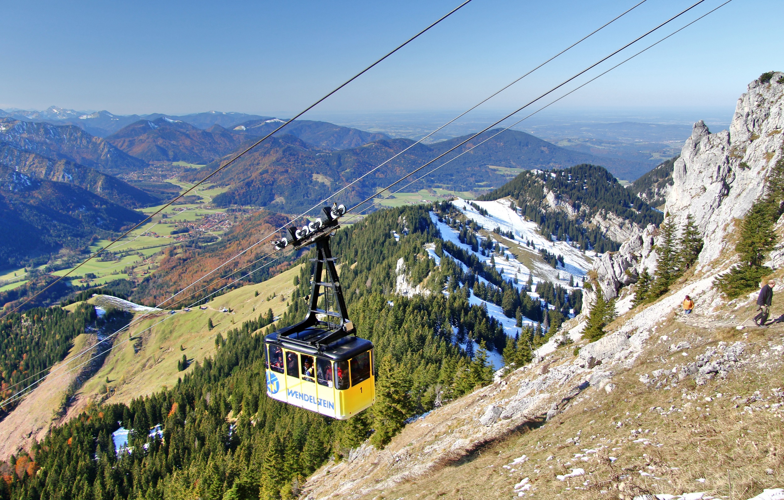 mys-Wendelsteinbahn - Berg- und Talfahrt-Wendelstein Seilbahn