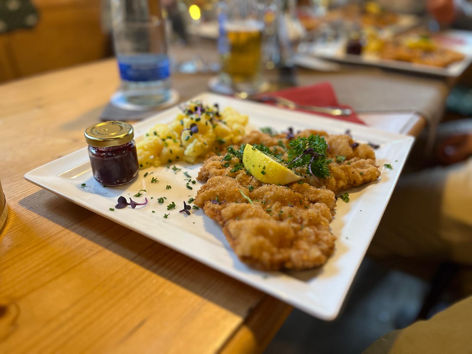 Schnitzel Wiener Art Schießstätte Tegernsee